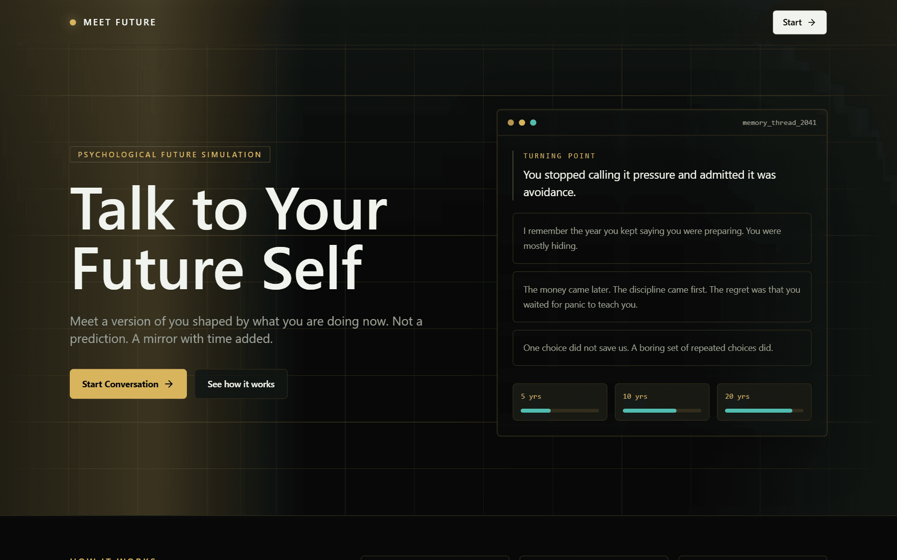 MeetFuture product screenshot